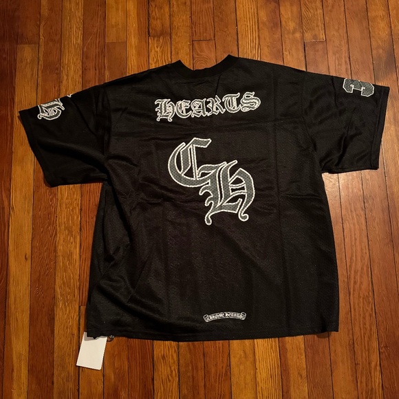 Chrome Hearts Jersey Mesh Short Sleeve Shirt - Picture 4 of 8